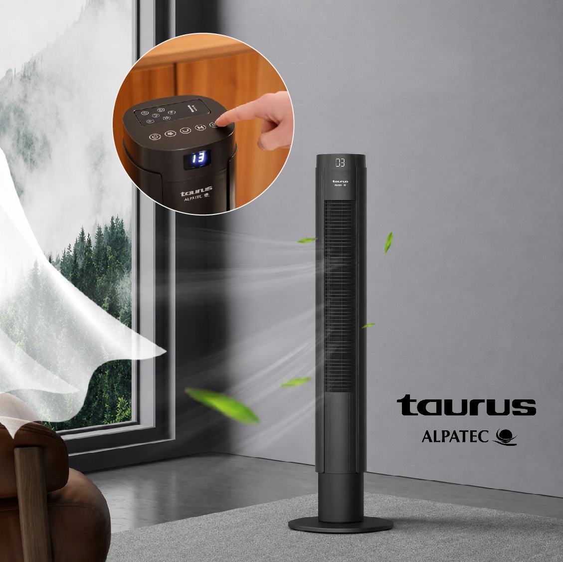 Ventilateur colonne Babel II RCH